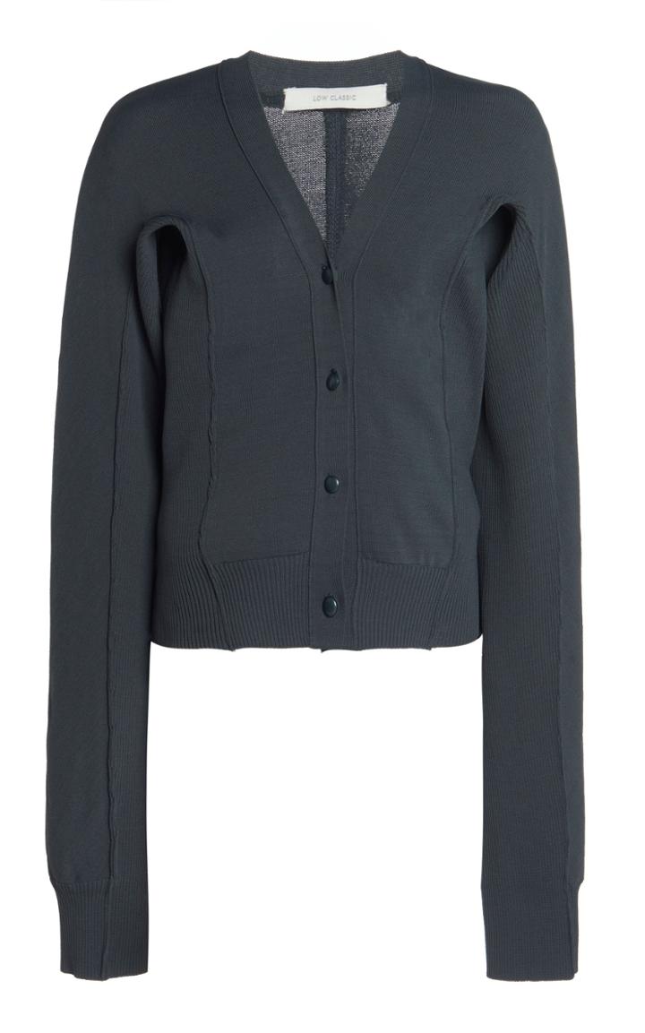 Moda Operandi Low Classic Jersey Knit Cardigan