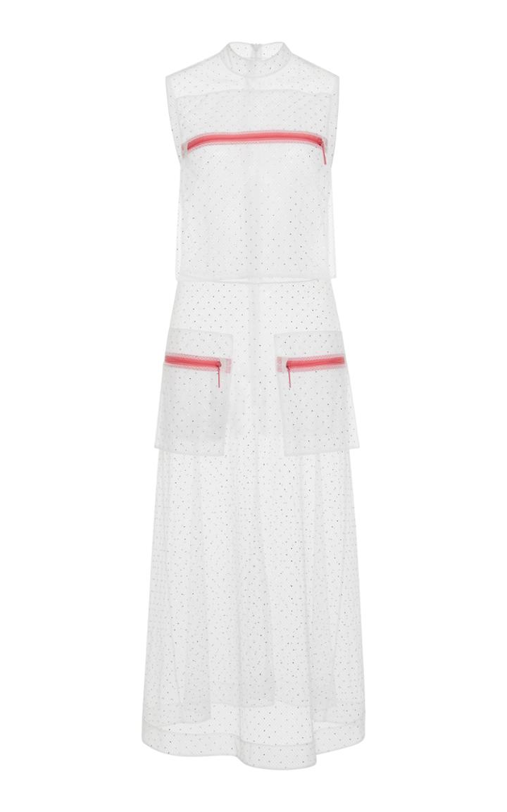 Christopher Kane Net Peg Bag Swarovski Dress