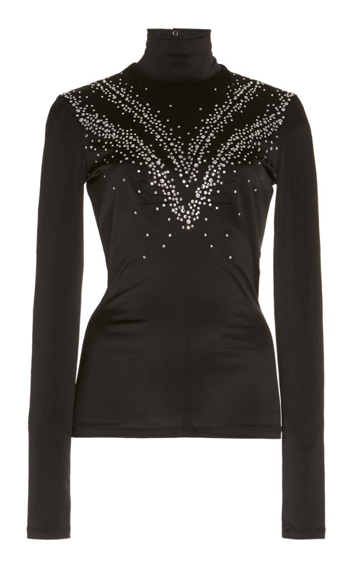 Paco Rabanne Embellished Knit Top