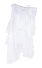 Dice Kayek Asymmetrical Cotton Mini Dress