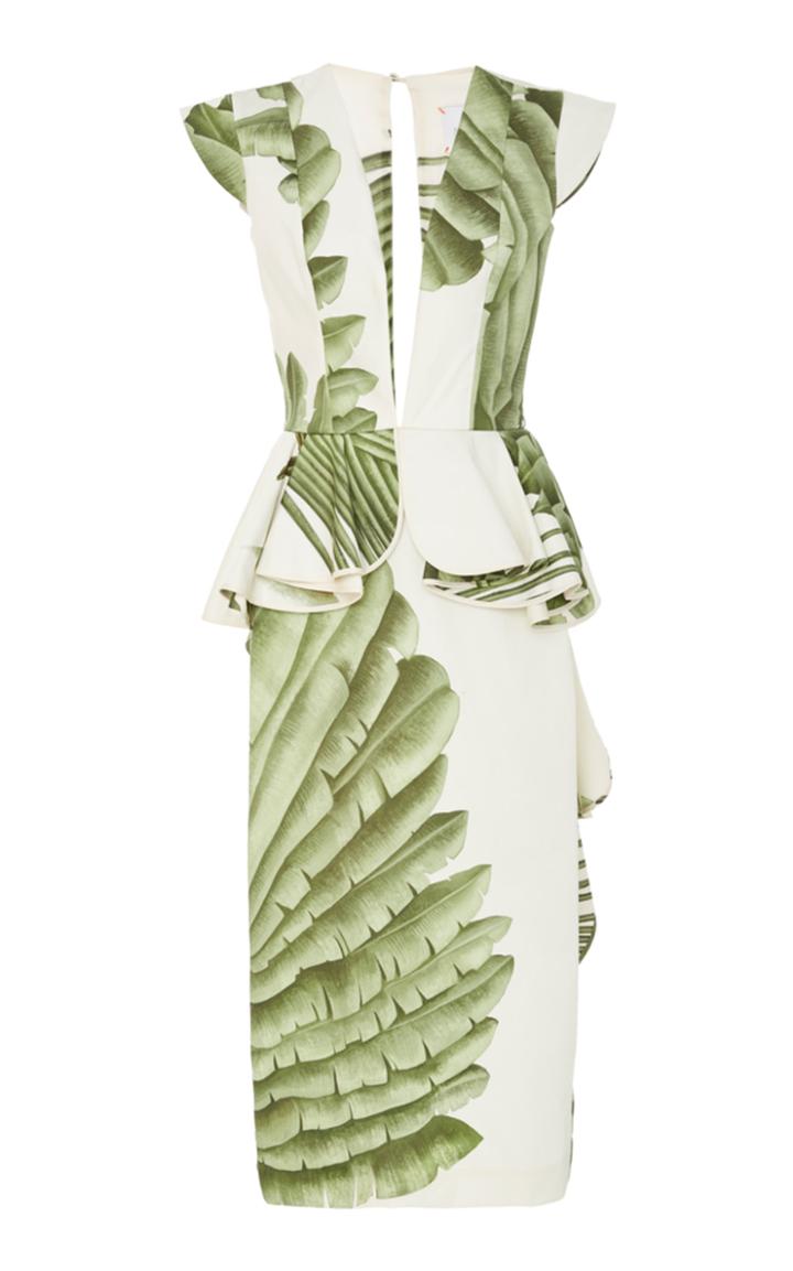 Johanna Ortiz Natural Listic Cotton Sateen Dress