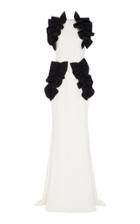 Christian Siriano Side Ruffle Gown