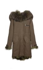 Yanina Demi Couture Fur Lined Parka