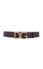 Dolce & Gabbana Sicily Leather Belt