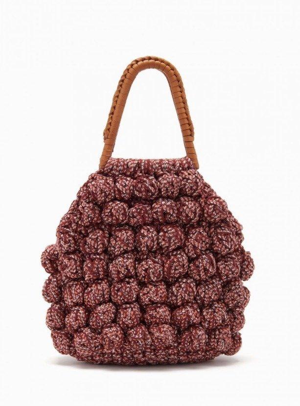 Ulla Johnson Medium Inaya Bauble Crochet Bag