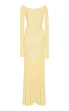 Jacquemus Off-the-shoulder Jersey Maxi Dress