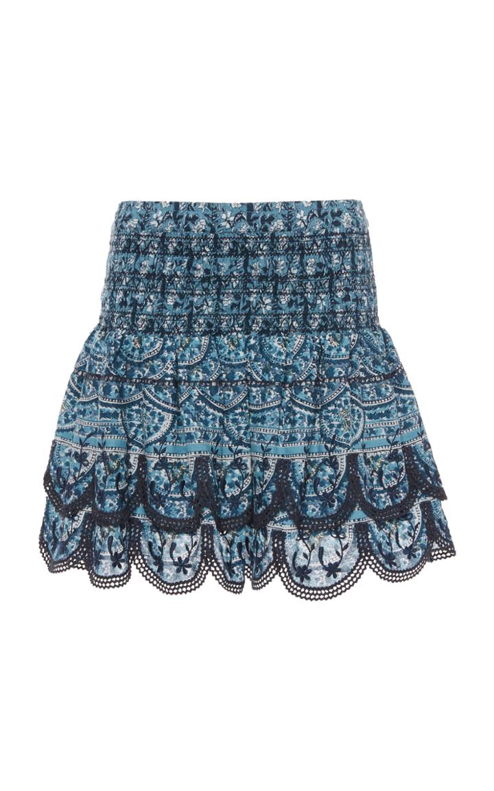 Sea Bella Cotton Mini Skirt