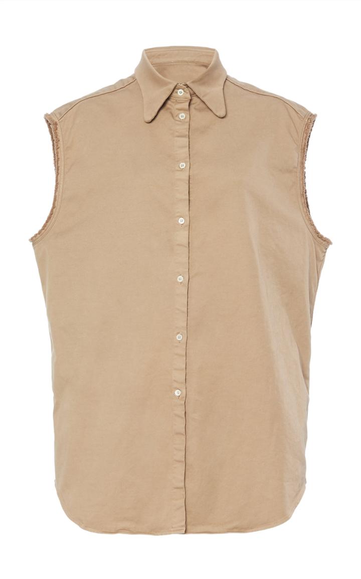 Moda Operandi N21 Sleeveless Cotton-blend Vest Size: 36