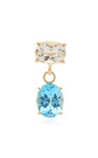 Carole Le Bris Perez Single Marie-antoinette Double Topaz Stud