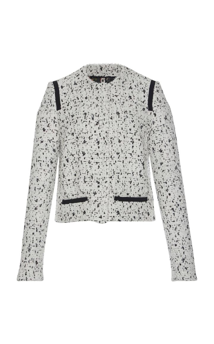 Giambattista Valli Mixed Boucle Jacket