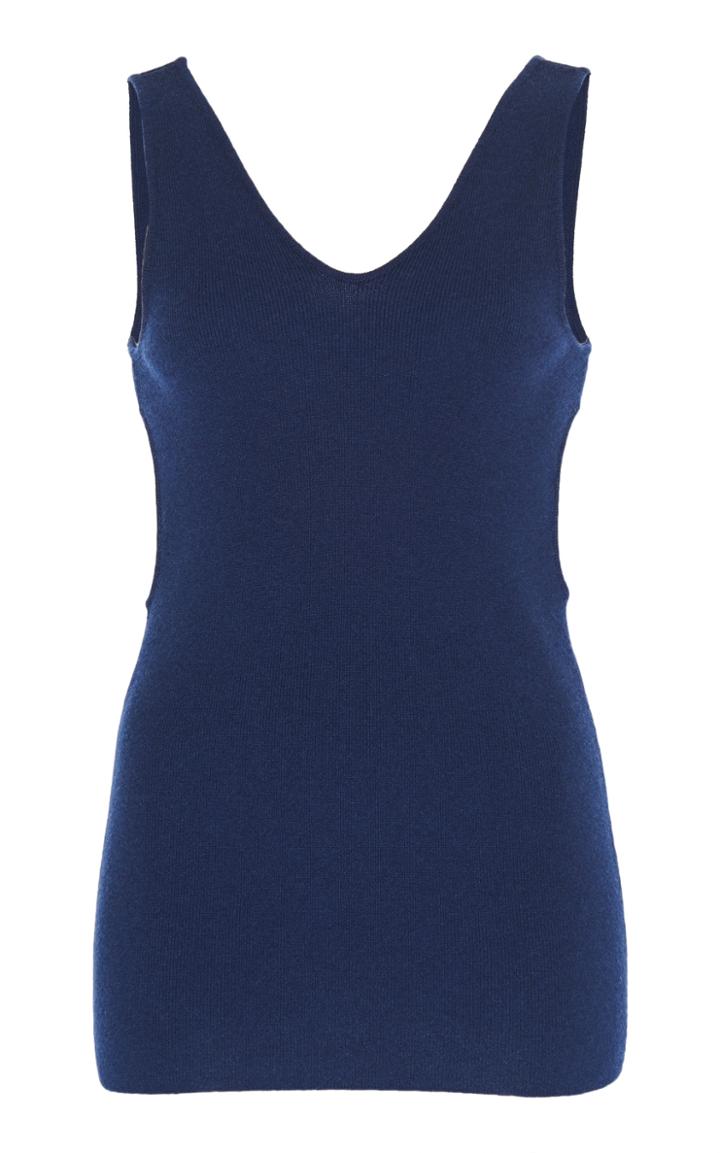 Loewe Cut Out Cashmere Tank Top