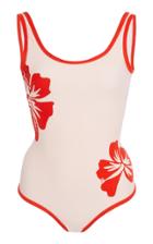 Onia Kelly Floral-print One-piece Swimsuit