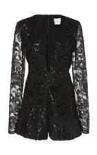 Alexis Riso Sequined Lace Jumpsuit