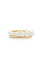 Lauren X Khoo Diamond Pearl Mitosis Ring
