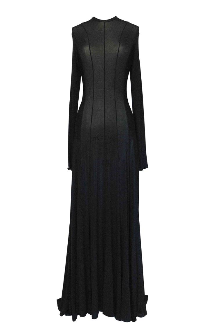 Moda Operandi Peter Do Squid Open-back Jersey Maxi Dress