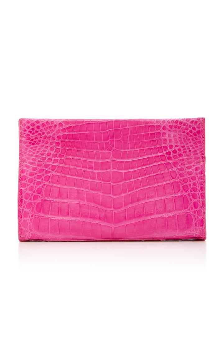 Nancy Gonzalez Pyramid Clutch