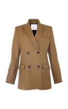 Moda Operandi Studio Amelia Classic Wool Box Blazer