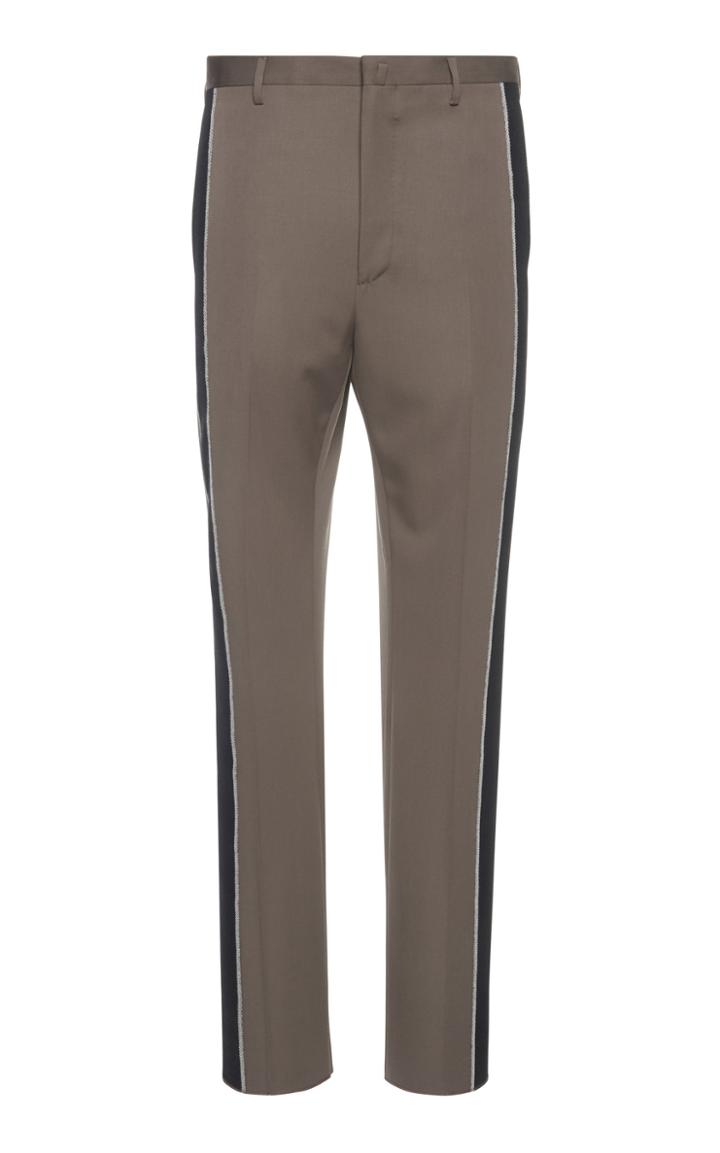 Lanvin Striped Straight-leg Pants