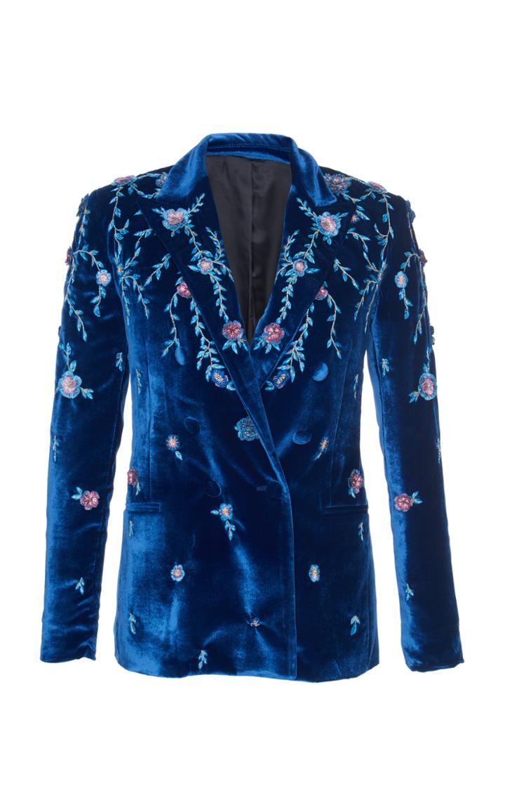 Dundas Velvet Embroidered Jacket