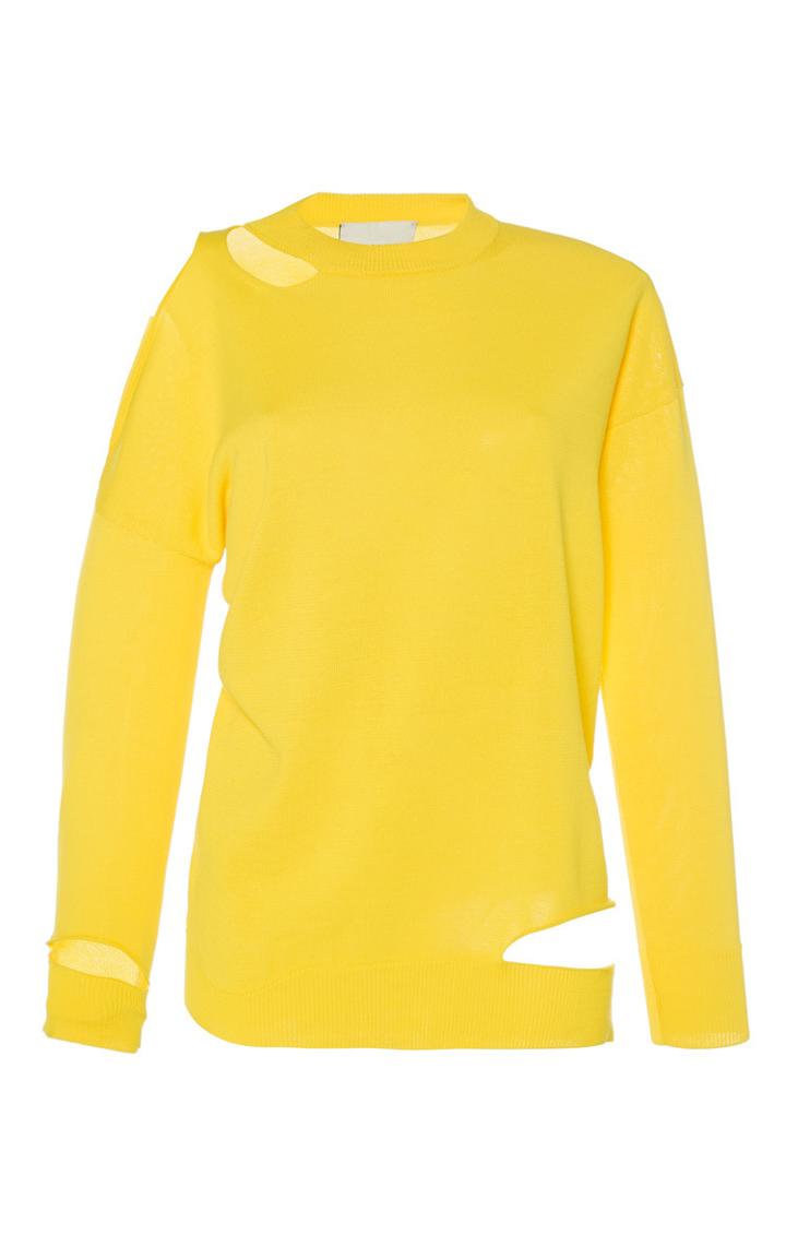 Erika Cavallini Keiza Cutout Sweater