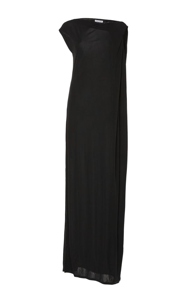 Tomas Maier Crepe Sheath Long Dress