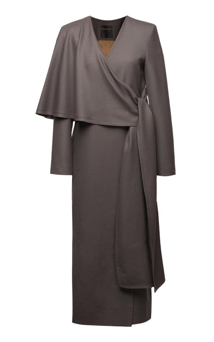 Lake Studio Midi Wrap Coat