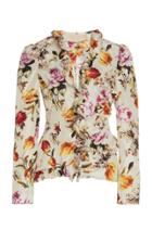 Moda Operandi Brock Collection Ruffled Floral Silk Jacket