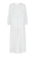 Cecilie Bahnsen Silk Lace Tora Midi Dress