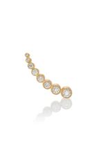 Sophie Bille Brahe Single Croissant Claire Earring