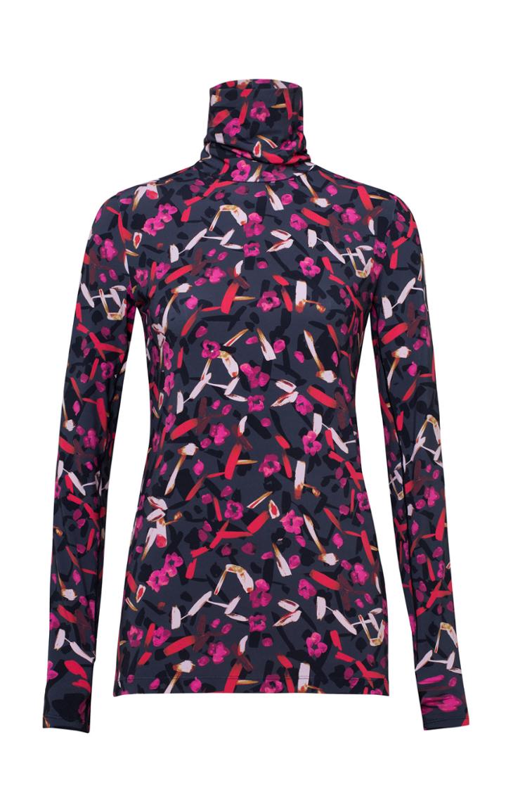 Dorothee Schumacher Floral Attraction Printed Long Sleeve Top