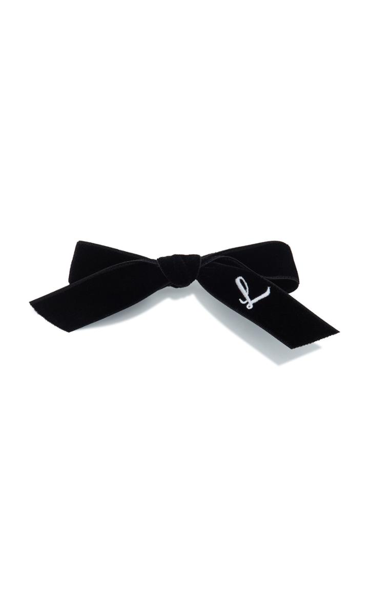 Lelet Ny Monogram Bow French Barrette