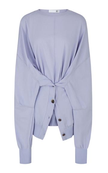 Moda Operandi Recto Button Up Illusion Sweater