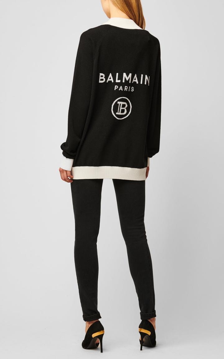 Balmain Stretch High-rise Skinny Jeans