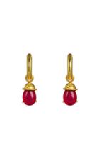 Moda Operandi Valre Gold-tone Jade Jewel Earrings