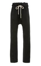 Bassike Drawstring High-rise Denim Pants