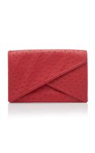 Bottega Veneta Oversized Ostrich Clutch