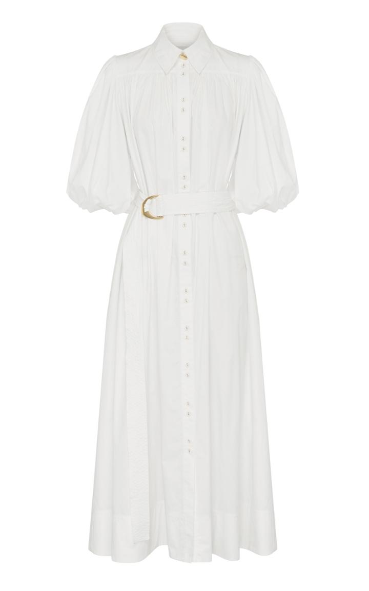 Moda Operandi Aje Peace Cotton Shirt Dress