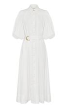 Moda Operandi Aje Peace Cotton Shirt Dress