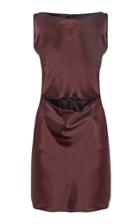 Moda Operandi Bevza Silk Cutout Mini Dress Size: Xs