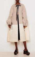 Moda Operandi Rosie Assoulin Two-tone Wool Coat