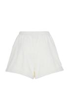 Terry High-rise Terry Shorts