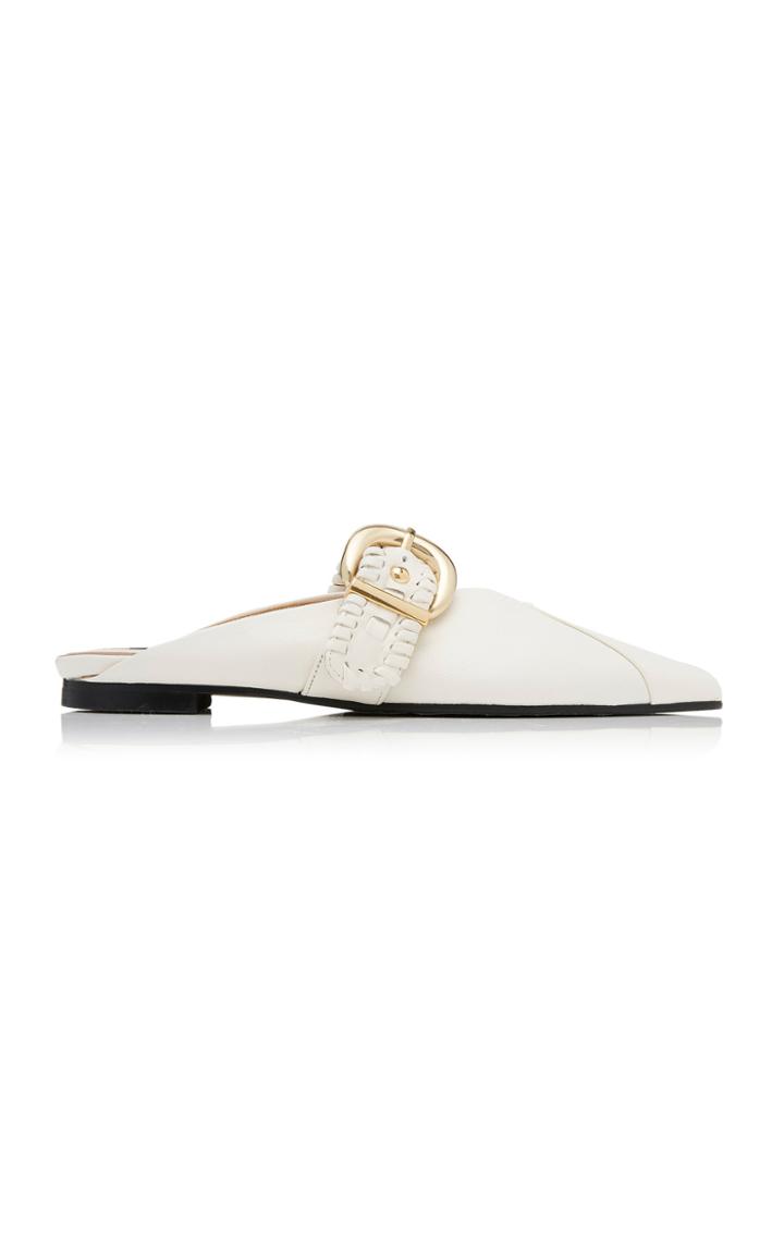 Reike Nen Buckled Leather Slides