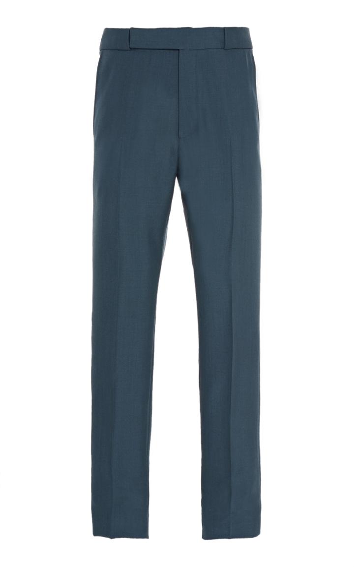 Ermenegildo Zegna Couture Xxx Slim Fit Flat Front Trousers