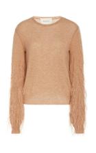 Semsem Feather-embellished Sweater