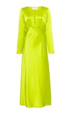 Bernadette Antwerp Florence Silk Bias Dress Size: 36
