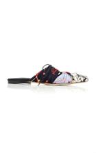 Rosie Assoulin Marble Ballet Slides