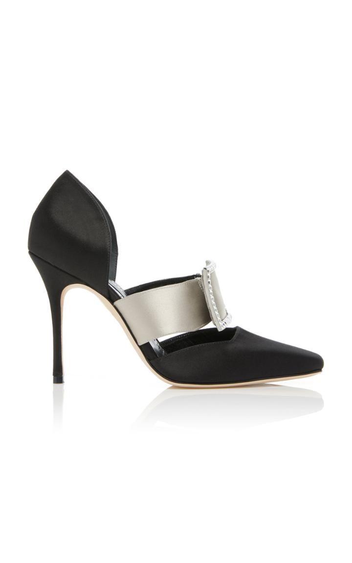 Manolo Blahnik Vasliev Buckle Pump