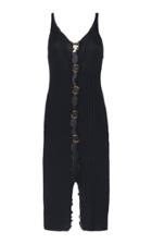 Moda Operandi Peet Dullaert Ring-detailed Ribbed-knit Cardigan Size: 36