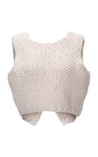Moda Operandi Le17 Septembre Knit Cotton Crop Top