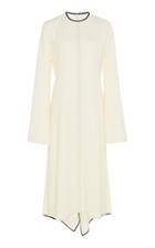 Cyclas Silk And Wool-blend Crepe Dress